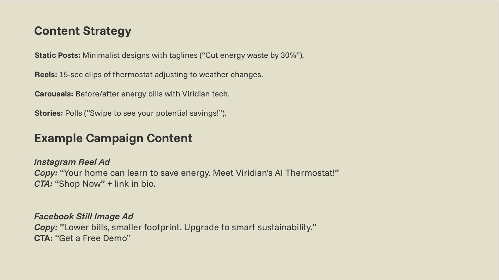 Viridian ad campaign, image 6